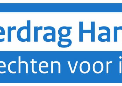 Logo van VN-verdrag Handicap gelijke rechten voor iedereen