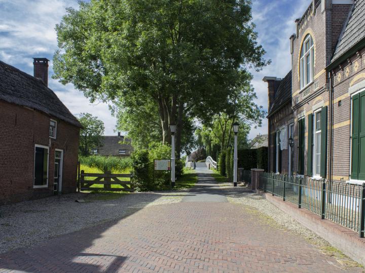 dorp in het groene hart